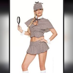 Leg Avenue Sherlock Holmes Detective Costume - S